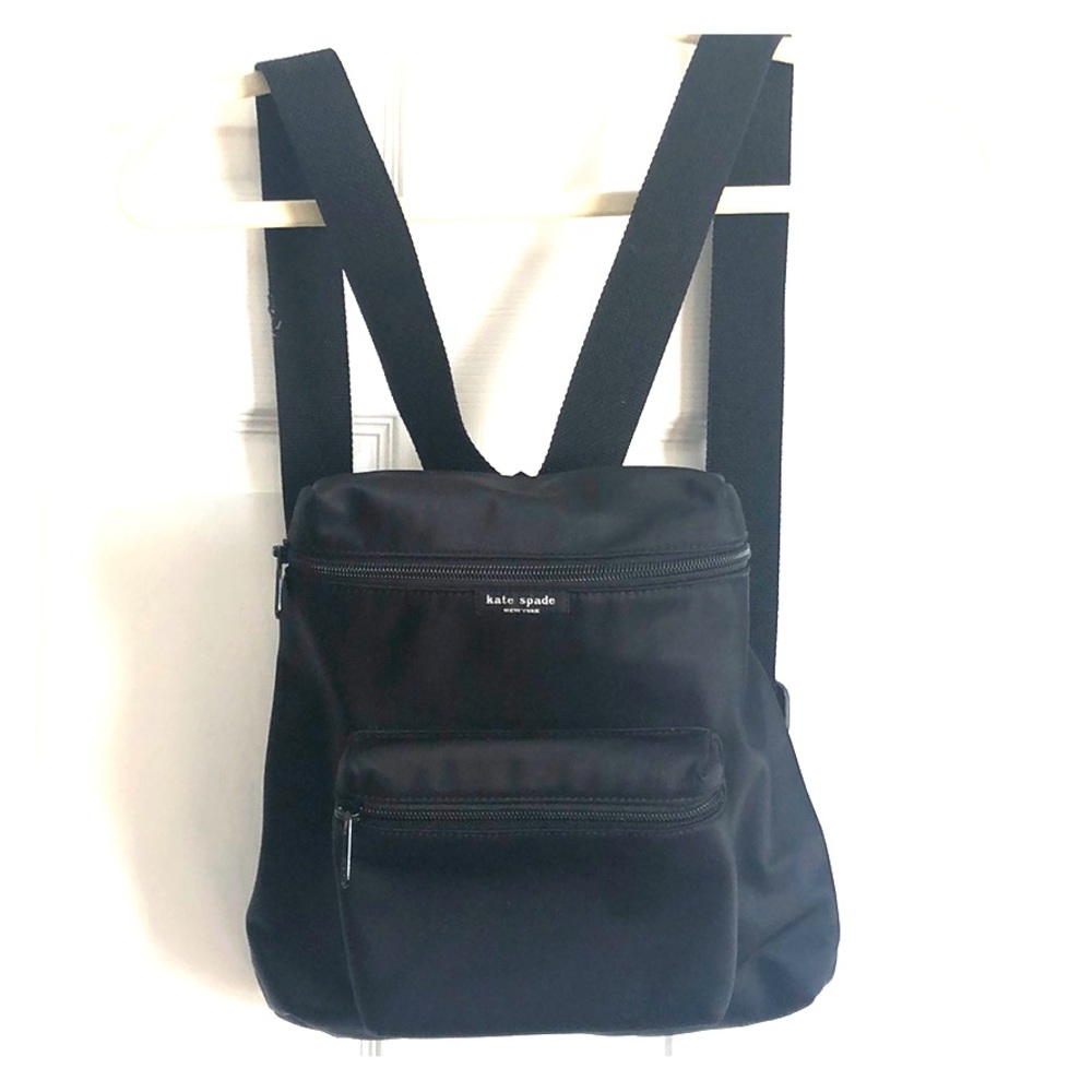 Black Kate Spade backpack